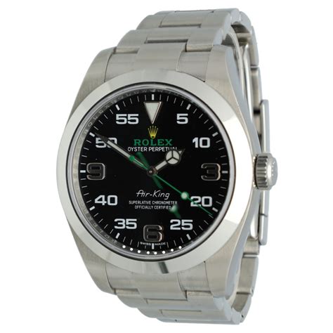 rolex air king discontinued|rolex air king pre owned.